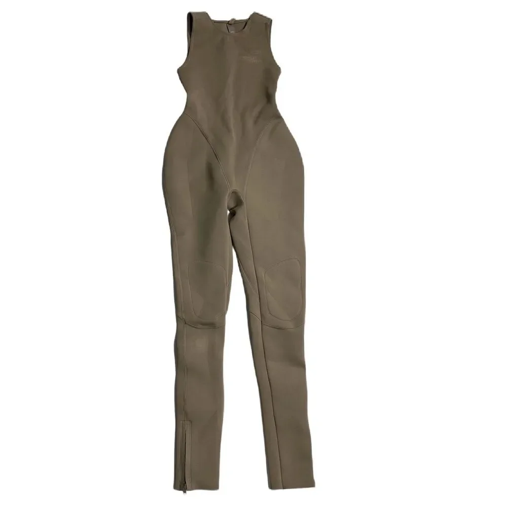 NWT Skims Womens Sport Swim Full Length Tan/Desert Bodysuit SW-BSF-0070 Sz XS - Picture 4 of 12